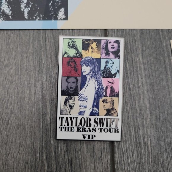 Taylor Swift The Eras Tour VIP Merch Box Exclusive Pin And Post Cards - Picture 2 of 5